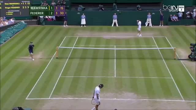 Roger Federer Vs Stanislas Wawrinka Wimbledon 2014 Highlights QF HD PART 2