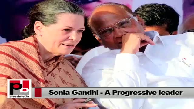 Sonia Gandhi's focus - a strong and self reliant India