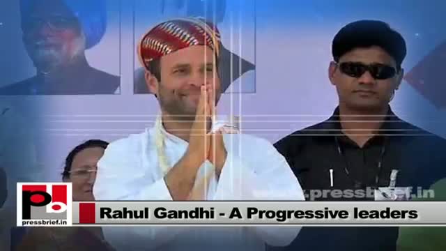 Rahul Gandhi - a perfect leader who is showing the way by example