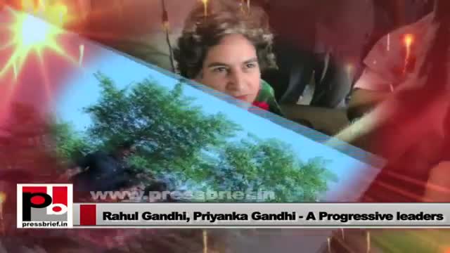 Priyanka Gandhi, Rahul Gandhi - Progressive mass leaders with innovative vision