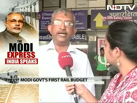 Passengers react to Modi govt's first Rail Budget