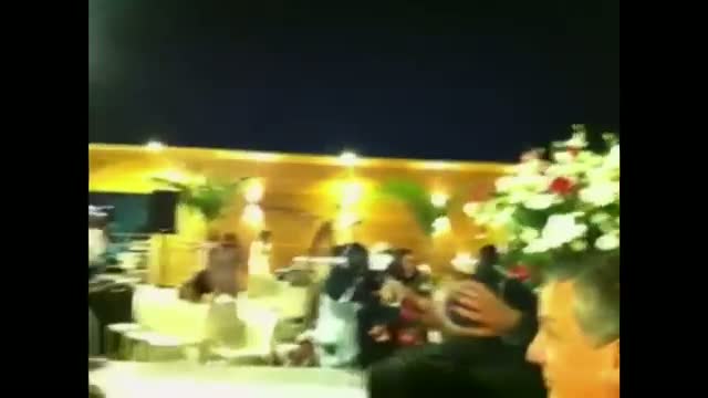 Rocket Explodes Over Israeli Wedding