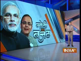 Union Budget 2014 live on India TV, Part 1