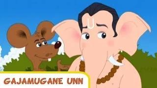 Gajamugane Unn - O God Ganesha Animated Movie - Tamil Song