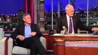 George Clooney on David Letterman