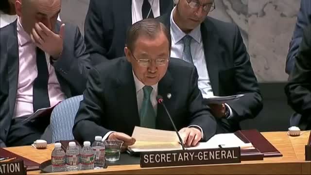 UN Secretary-General Urges Mideast Ceasefire