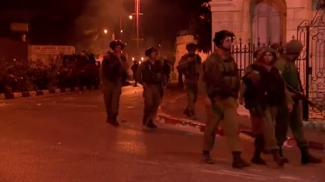 Palestinian Youth Clash With Israeli Police