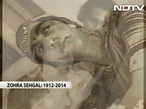 Veteran actor Zohra Sehgal dies. She was 102 - video