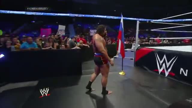 Roman Reigns vs. Rusev: WWE SmackDown, July 11, 2014