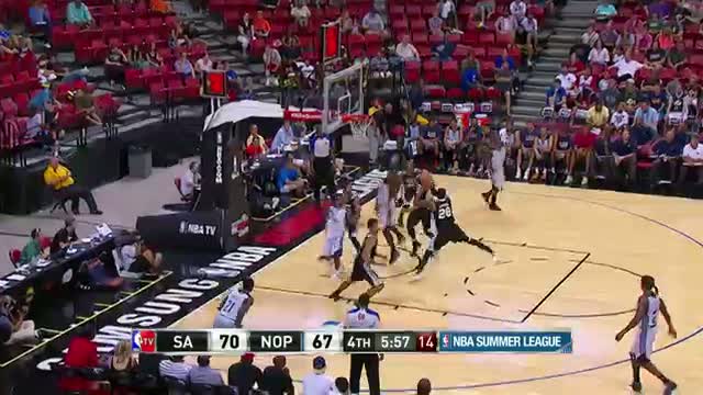 NBA Summer League: San Antonio Spurs vs New Orleans Pelicans
