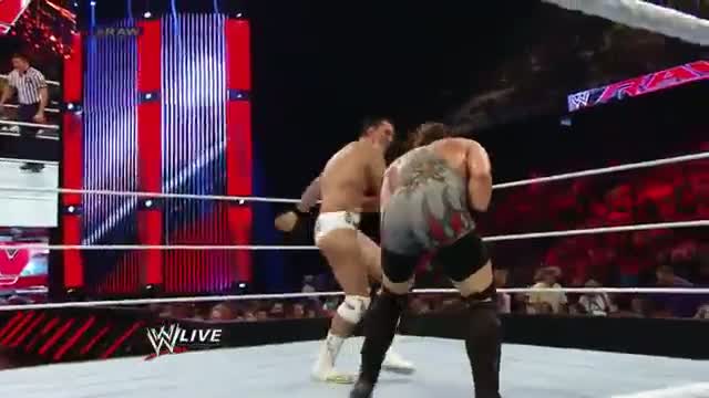 Rob Van Dam vs. Alberto Del Rio: WWE Raw, July 14, 2014