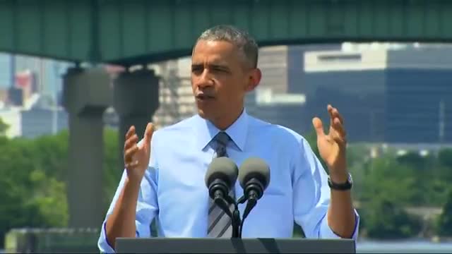 Obama Talks Infrastructure During Delaware Visit