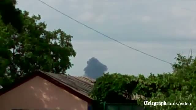 Malaysia plane crashes: Amateur footage believed to show crashed Malaysian Airlines