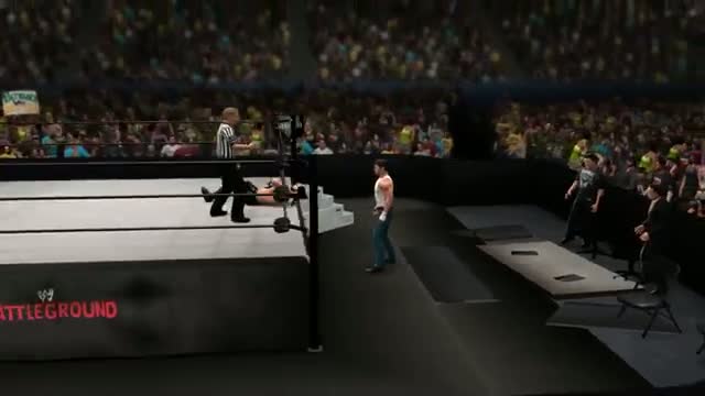 Dean Ambrose vs. Seth Rollins - WWE Battleground - WWE 2K14 Simulation