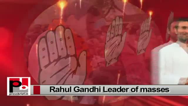 Rahul Gandhi - a leader who understands the people and their pain