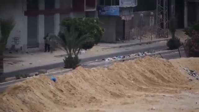 Gaza City Shelling Attack