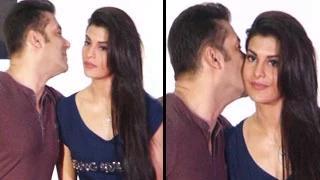 Salman Khan KISSES Jacqueline Fernandez - KICK GAME LAUNCH