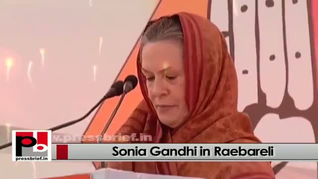 A strong and self reliant India has lawyas been the dream of Sonia Gandhi