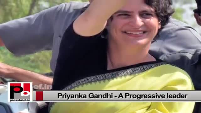 Priyanka Gandhi Vadra - a genuine mass leader who has all leadership qualities
