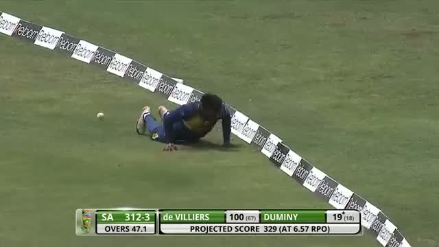 Sri Lanka vs South Africa: 3rd ODI, Fours Highlights