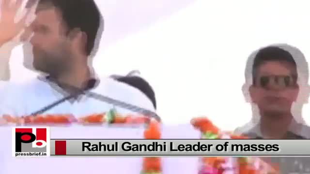 Rahul Gandhi - a leader who always fights for upliftment of the downtrodden
