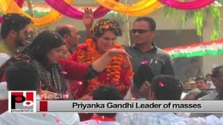 Priyanka Gandhi Vadra - star Congress campaigner with good leadership qualities
