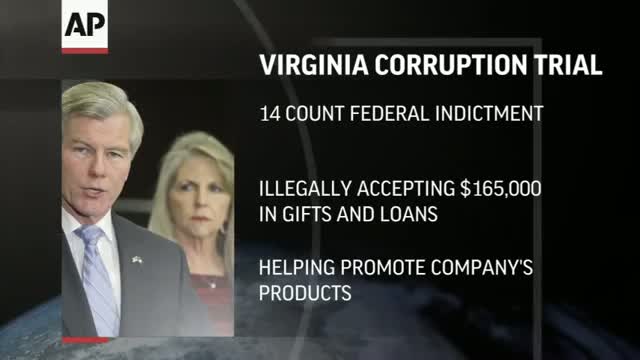 Former Va. Governor's Corruption Trial Begins