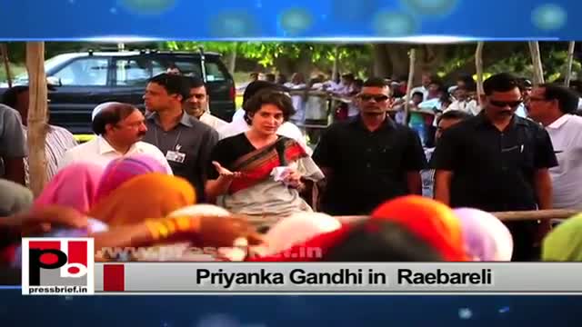 Priyanka Gandhi who resembles Indira Gandhi