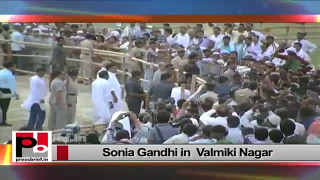 Sonia Gandhiâ€™s main focus - welfare of the poor and protection of their rights
