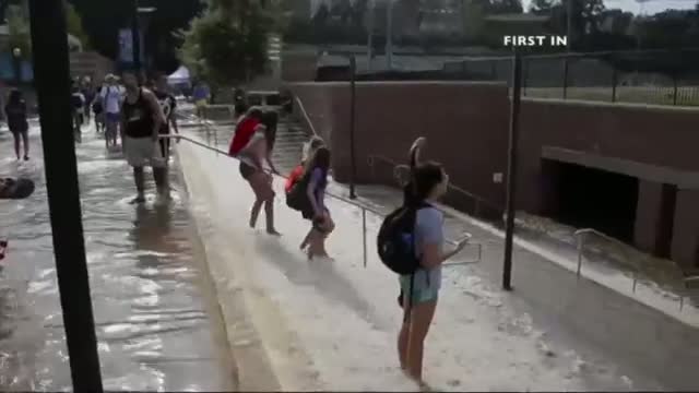 Broken Water Main Floods UCLA