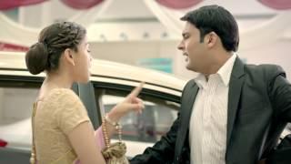 Kapil Sharma and his onscreen wife with the Honda Mobilio