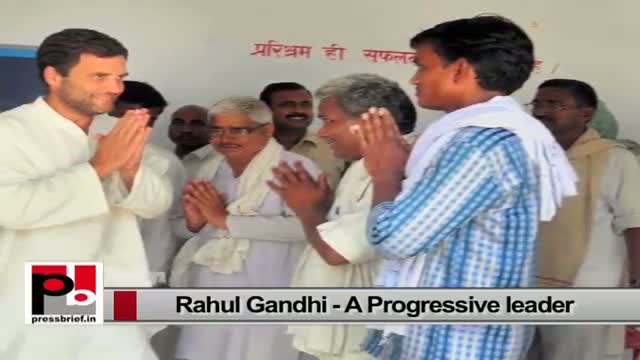 Rahul Gandhi - the youth icon who sets an example by doing what he has been saying