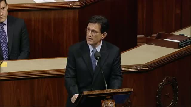 Cantor Warns of Instability, Terror in Farewell