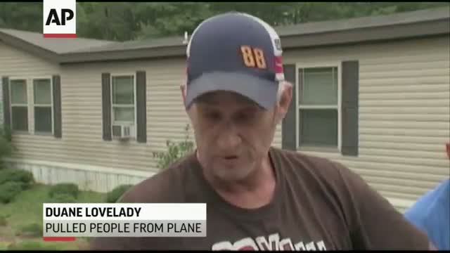 Four Rescued From Crashed Plane