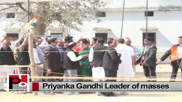 Priyanka Gandhi Vadra - perfect mass leader and charismatic like Indira Gandhi