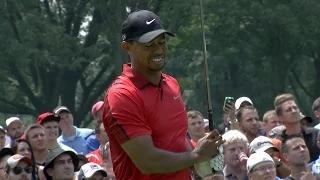 Tiger Woods withdraws due to apparent injury at Bridgestone