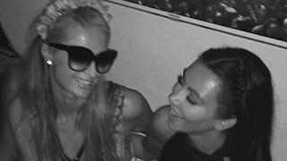 Kim Kardashian and Paris Hilton Make-Up in Ibiza