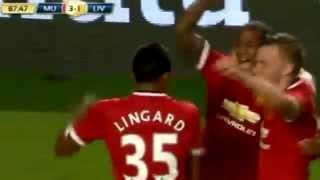 Jesse Lingard Goal - Manchester United vs Liverpool (3-1) - International Champions Cup 2014
