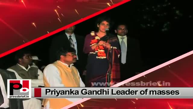 Priyanka Gandhi Vadra - matured leader, genuine and simple person with modern vision