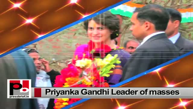Priyanka Gandhi Vadra - a leader who has clear vision for the country and its people