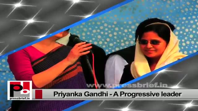 Priyanka Gandhi Vadra â€“Congressâ€™ star campaigner and a mass leader with progressive vision