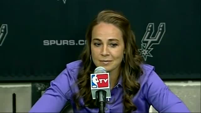 NBA's Spurs Hire Becky Hammon As Asst. Coach