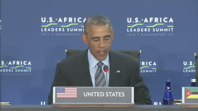 Obama Opens Talks With African Leaders 