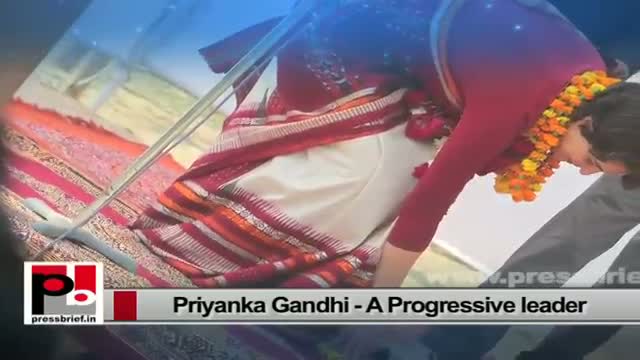 Priyanka Gandhi Vadra - efficient, energetic Congress campaigner with progressive ideas