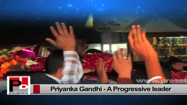 Priyanka Gandhi Vadra - energetic Congress campaigner, genuine mass leader