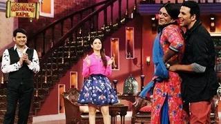 Akshay Kumar promotes Entertainment on Comedy Nights with Kapil 9th August 2014 