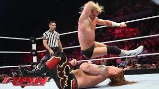 Dolph Ziggler vs. Heath Slater: WWE Raw, Aug. 11, 2014