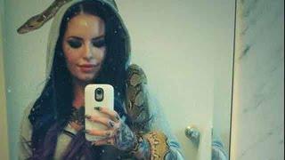 CHRISTY MACK Shares Graphic Images; Claims Beating