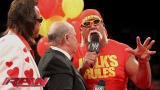 "Mean" Gene Okerlund introduces Hulk Hogan: WWE Raw, Aug. 11, 2014