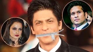 SHOCKING !! Shahrukh Khan Reaction On Rekha And Sachin's Parliament Attendents